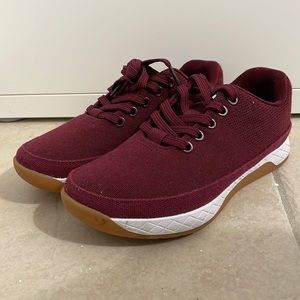 NOBULL Women Canvas Trainer ~ Burgundy sz. 5